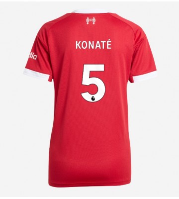 Liverpool Ibrahima Konate #5 Primera Equipación Mujer 2025-26 Manga Corta